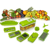 One Step Precision Cutting Genius NIcer Dicer Plus 12 In 1